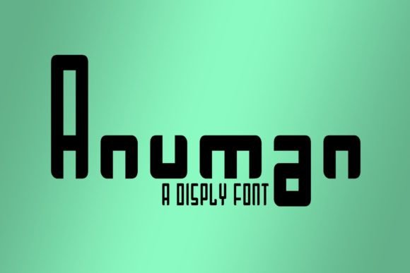 Anuman: A Display Font That Adds Character to Real Branding Work
