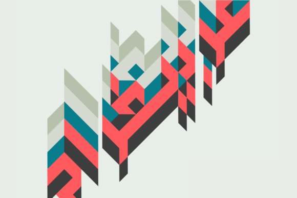 Arabigram: A Display Font That Feels Like Hand-Cut Paper