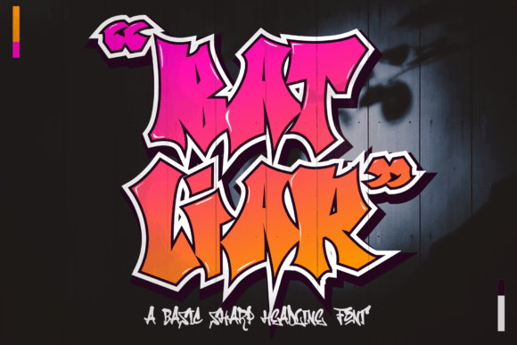 Bat Liar: A Bold Display Font That Makes Handmade Goods Stand Out