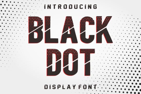 Black Dot: A Display Font That Adds Bold Personality to Brand Work
