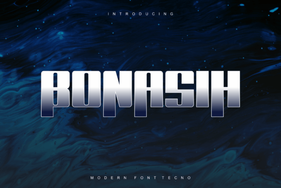 Bonasih: A Bold Modern Display Font for Digital Branding