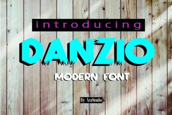 Danzio: A Bold Font for Business Branding