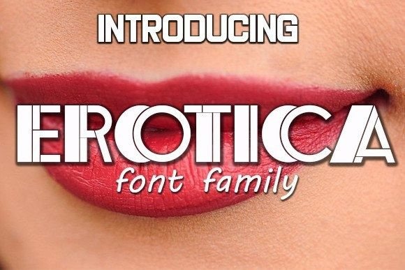 Erotica Display Font for Bold, Professional Branding