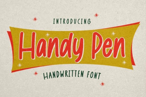 Handy Pen: A Handwritten Font That Makes Your Brand Feel Human