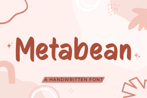 Metabean: A Playful Handwritten Display Font for Editorial Charm