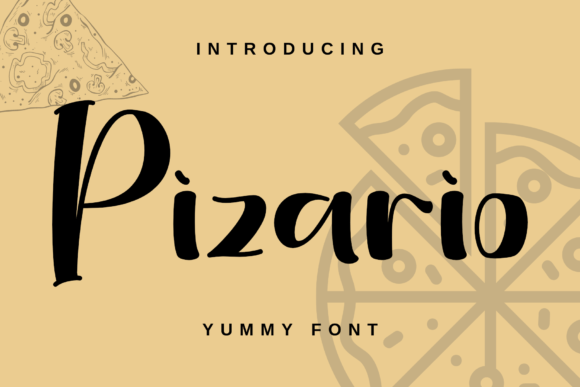 Pizario: A Playful Font for Creative Web Design