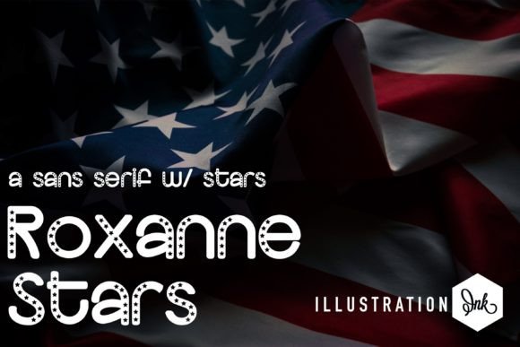Roxanne Stars: A Whimsical Display Font That Elevates Your Brand