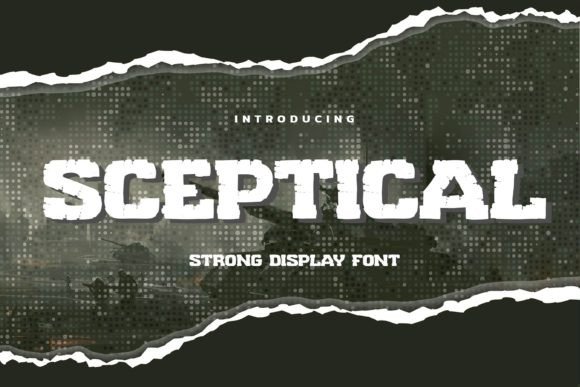 Sceptical: A Natural Display Font for Digital Branding