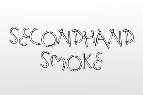 Second-hand Smoke: A Quirky Font for Business Branding