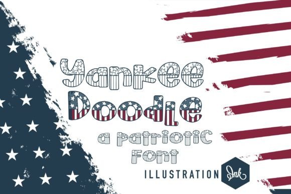 Yankee Doodle: A Patriotic Display Font That Elevates Small Business Branding
